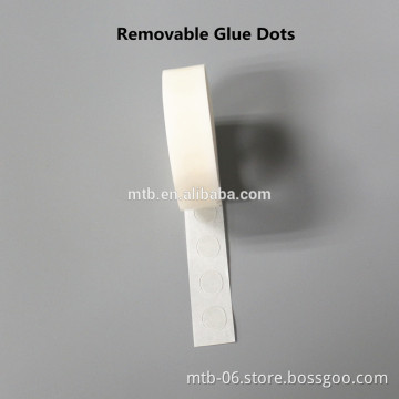 Clear Removable Glue Dots Fix Brochure Holder